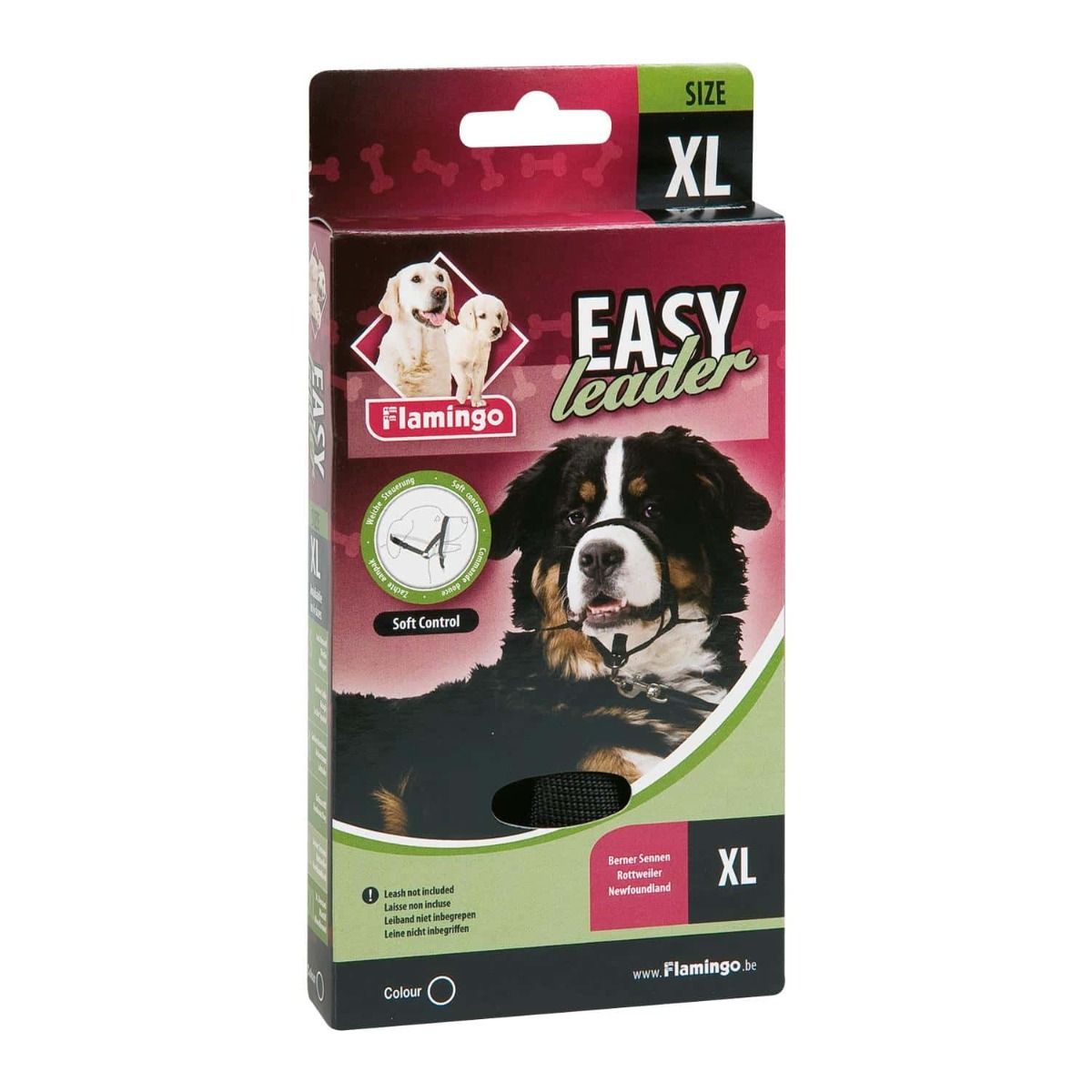 Flamingo Easy Leader Dog Head Collar