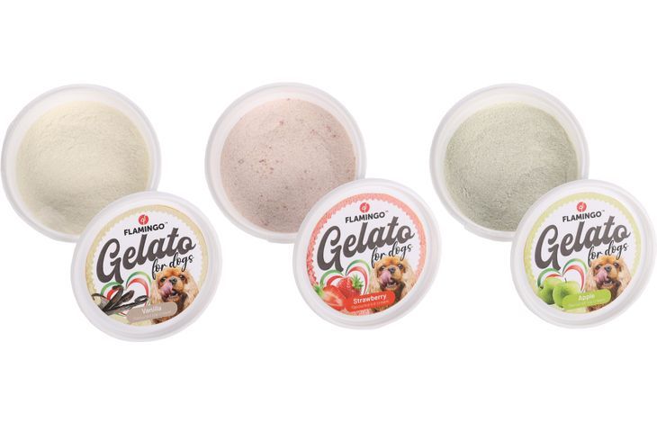 Flamingo Gelato Ice Cream Dog Treats 40g