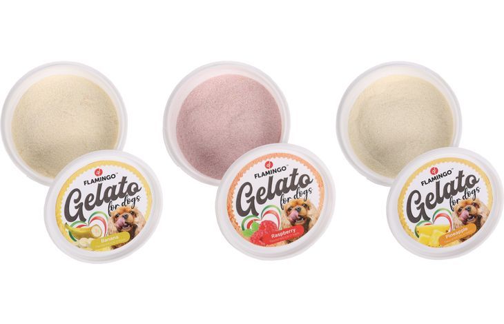 Flamingo Gelato Ice Cream Dog Treats 40g