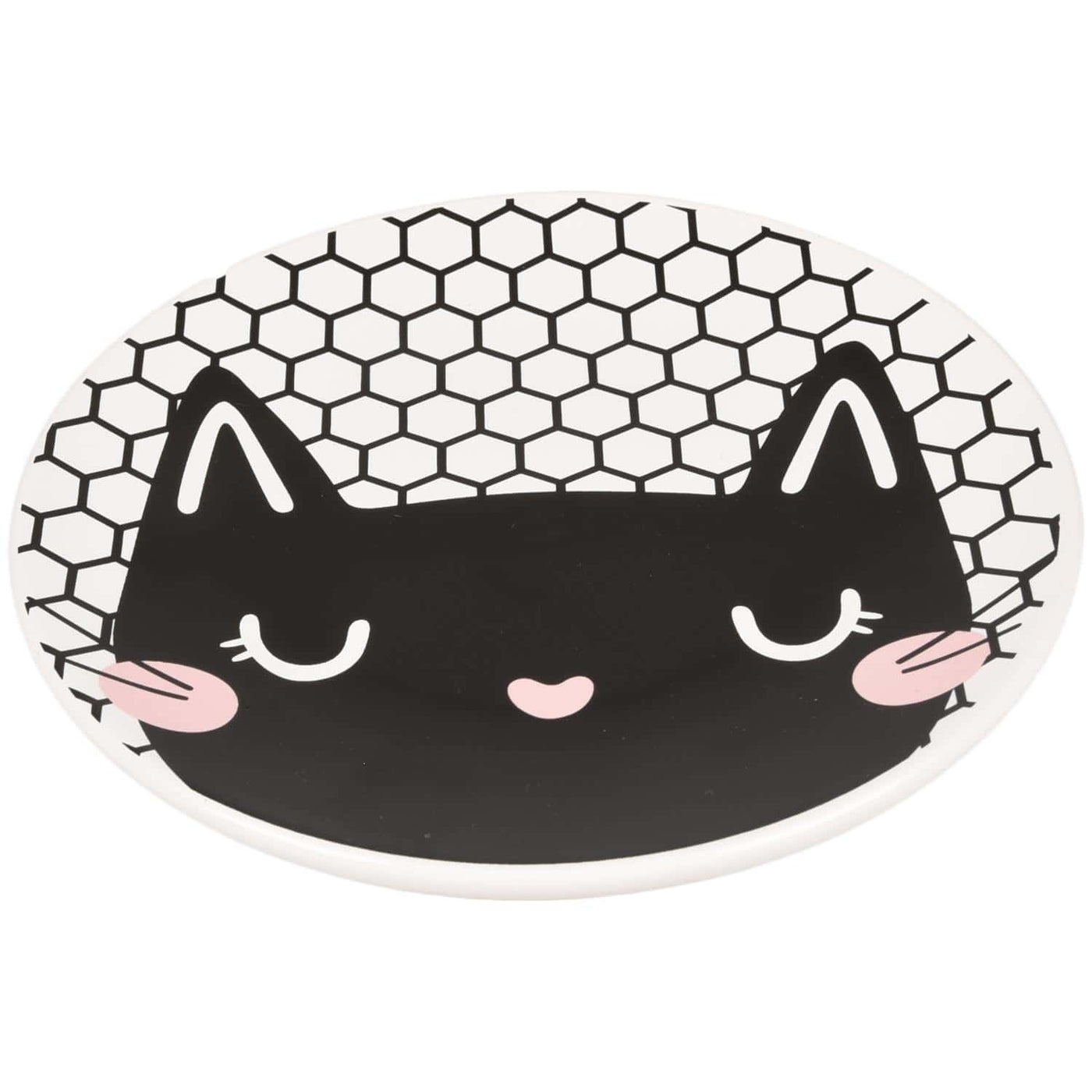 Flamingo Guus Ceramic Mosaic Cat Bowl