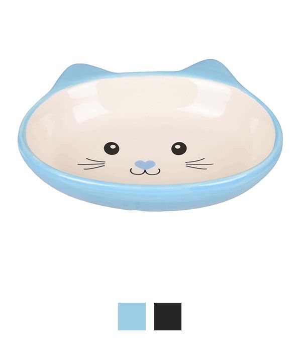 Flamingo Isa Ceramic Cat Bowl