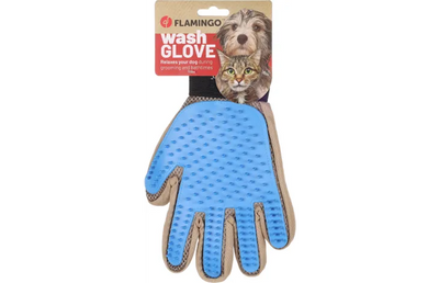 Flamingo Mandy Grooming Wash Glove 24cm