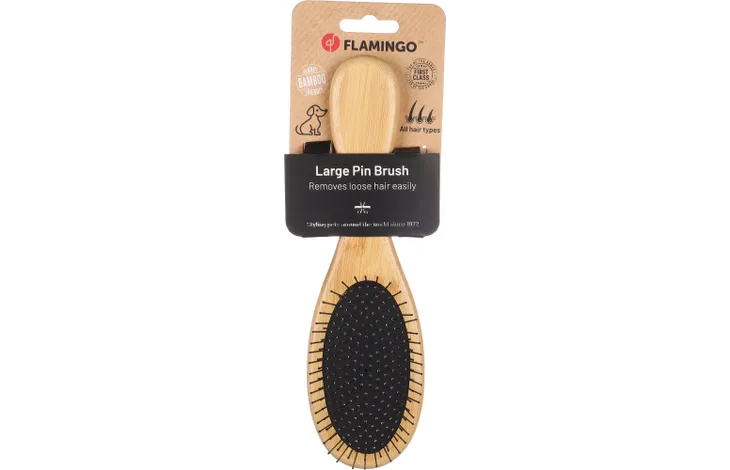 Flamingo Pin Brush Babu Dog Brush