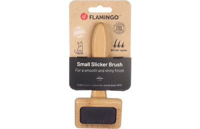 Flamingo Slicker Brush Babu Smooth & Shiny Cat Brush
