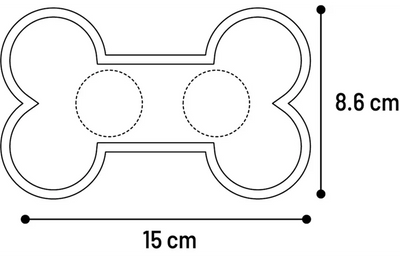 Flamingo Yummy Silicone Bone Lick Pad