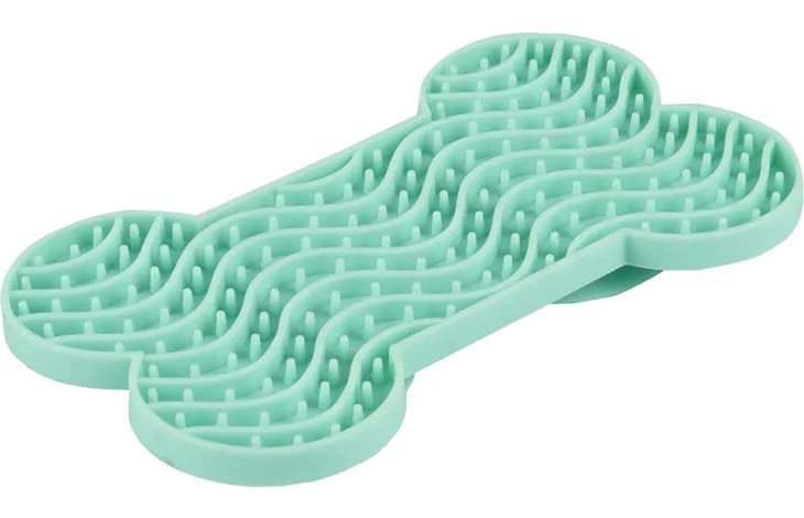 Flamingo Yummy Silicone Bone Lick Pad