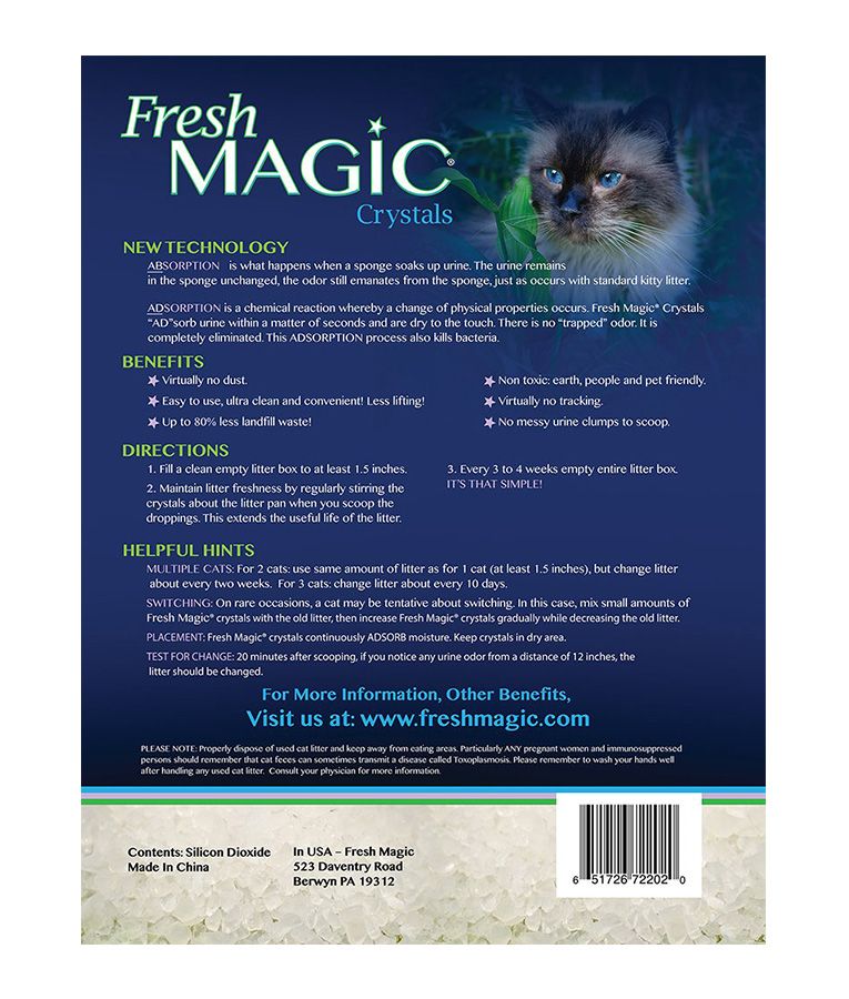Fresh Magic Crystals Cat Litter