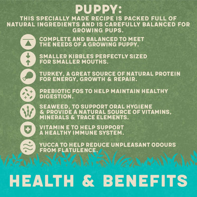 Harringtons Complete Turkey & Rice Dry Puppy Food