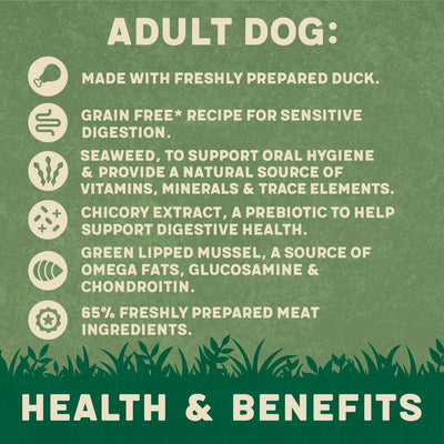 Harringtons Duck Grain Free Adult Wet Dog Food 400g
