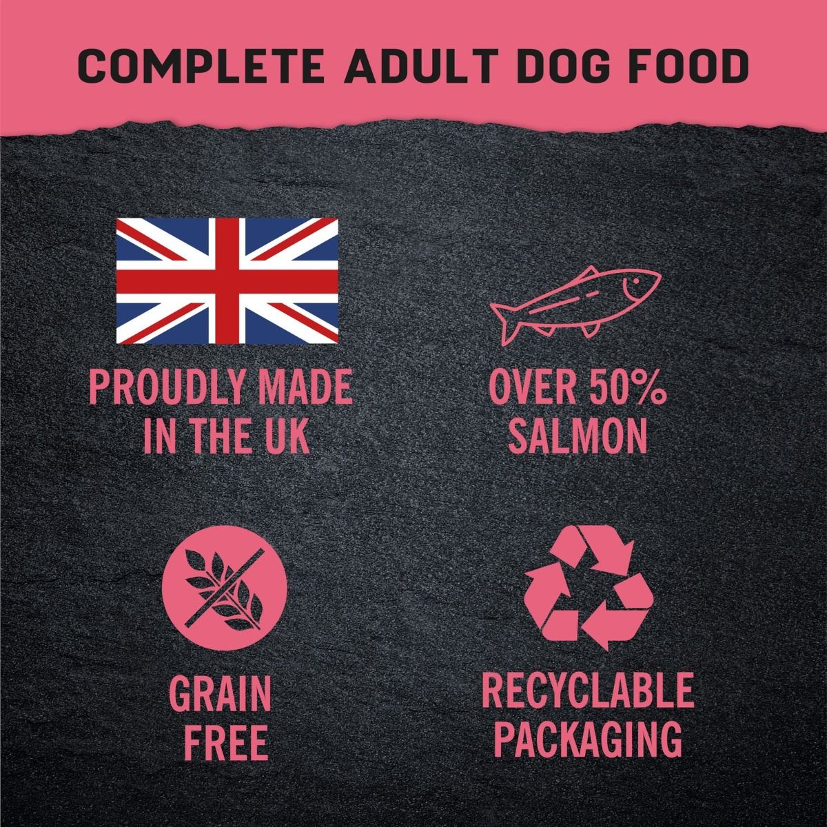 Harringtons Just 6 Salmon Grain Free Adult Dry Dog Food