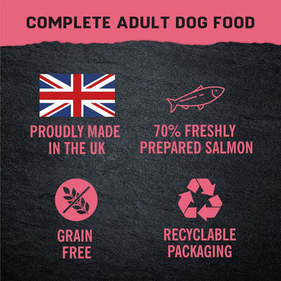 Harringtons Just 6 Salmon Grain Free Adult Wet Dog Food 380g