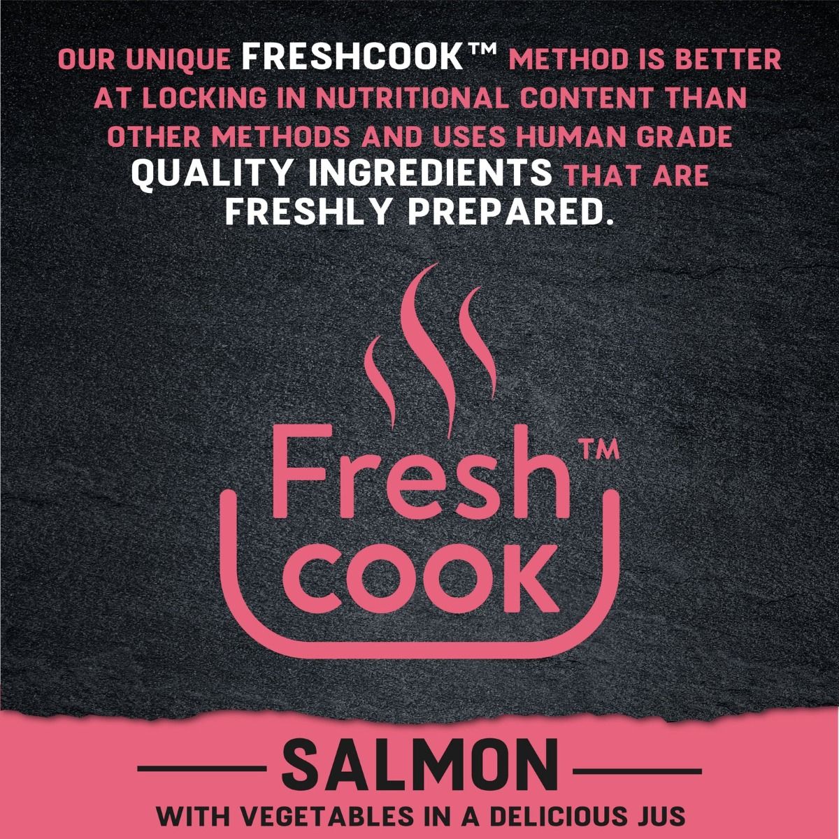 Harringtons Just 6 Salmon Grain Free Adult Wet Dog Food 380g