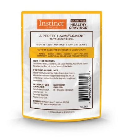 Instinct Raw Healthy Cravings Chicken Wet Cat Food 85G