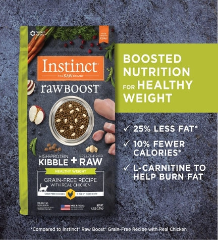 Instinct Raw Boost Healthy Weight Chicken Cat Dry Food