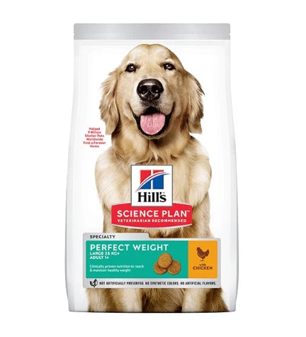 Hill's Science Plan Adult Perfect Weight Large Breed Dog Food with Chicken