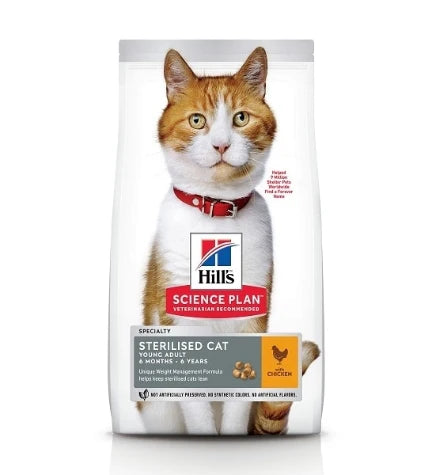 Hill's Science Plan Feline Young Adult Sterilised with Chicken