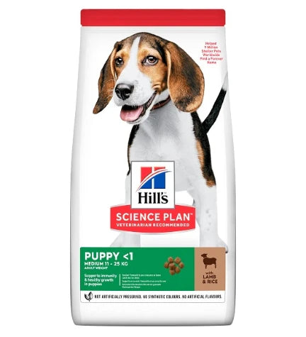 Hill's Science Plan Medium Puppy Food with Lamb & Rice