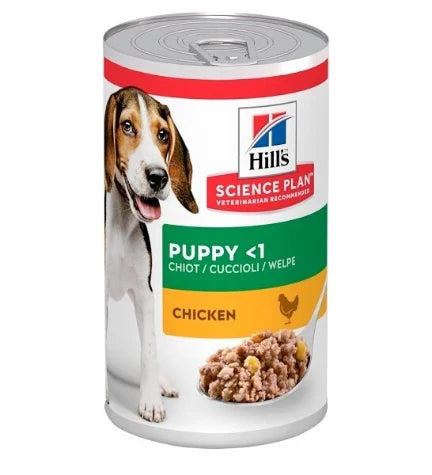 Hill's Science Plan Savoury Chicken Wet Puppy Food 370G