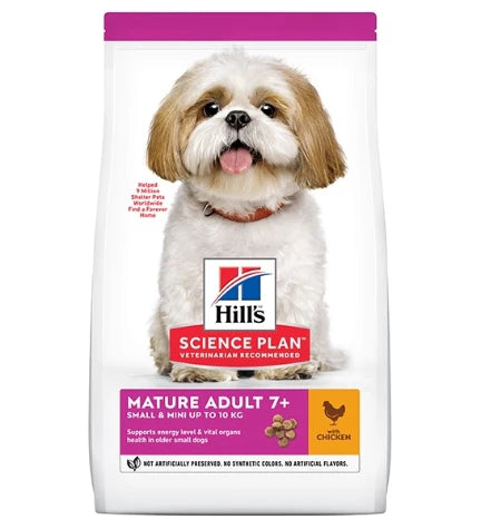 Hill's Science Plan Small & Mini Mature Chicken Adult 7+ Dry Dog Food