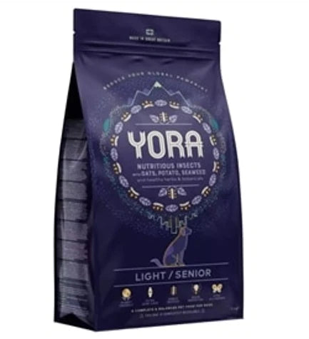 Yora Pet Foods Insect Protein Light Senior Dry Dog Food