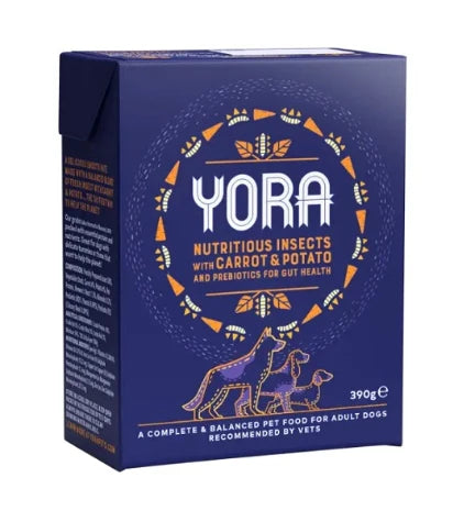 Yora Pet Foods Nutritious Insects Adult Wet Dog Food 390G