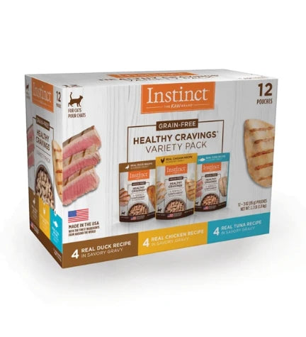 Instinct Healthy Cravings Variety Pack Wet Cat Food 12x85G