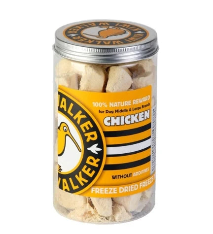 KIWI WALKER Freeze Dried Grain Free Chicken Circle Dog & Cat Treats