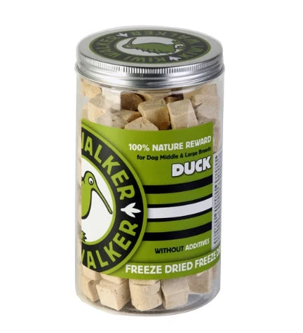 KIWI WALKER Freeze Dried Grain Free Duck Cubes Dog & Cat Treats