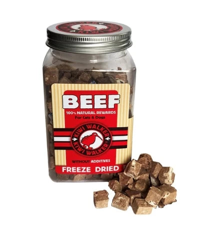 KIWI WALKER Freeze Dried Snack Beef Dog & Cat Treats 40G