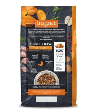 Instinct Raw Boost Kibble Chicken Gut Health Dog Dry Food