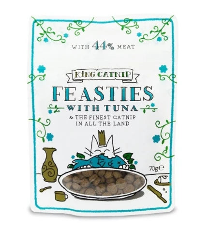 King Catnip Feasties Tuna Cat Treats 70G