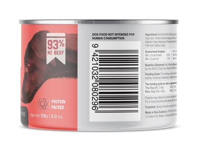 Kiwi Kitchens Grass Fed Beef Dinner Canned Wet Dog Food