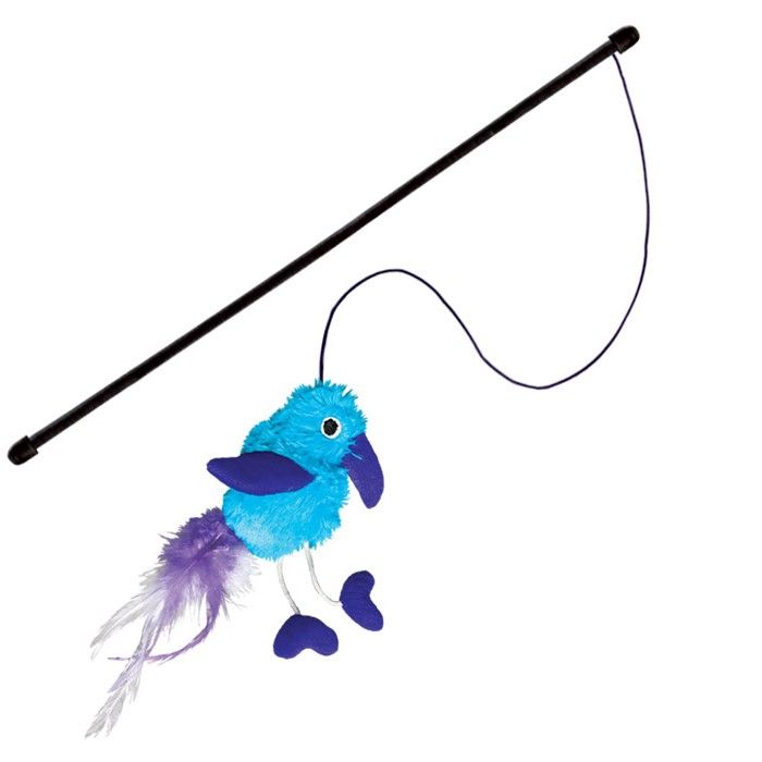 Kong Active Feather Teaser Wand Cat Toy
