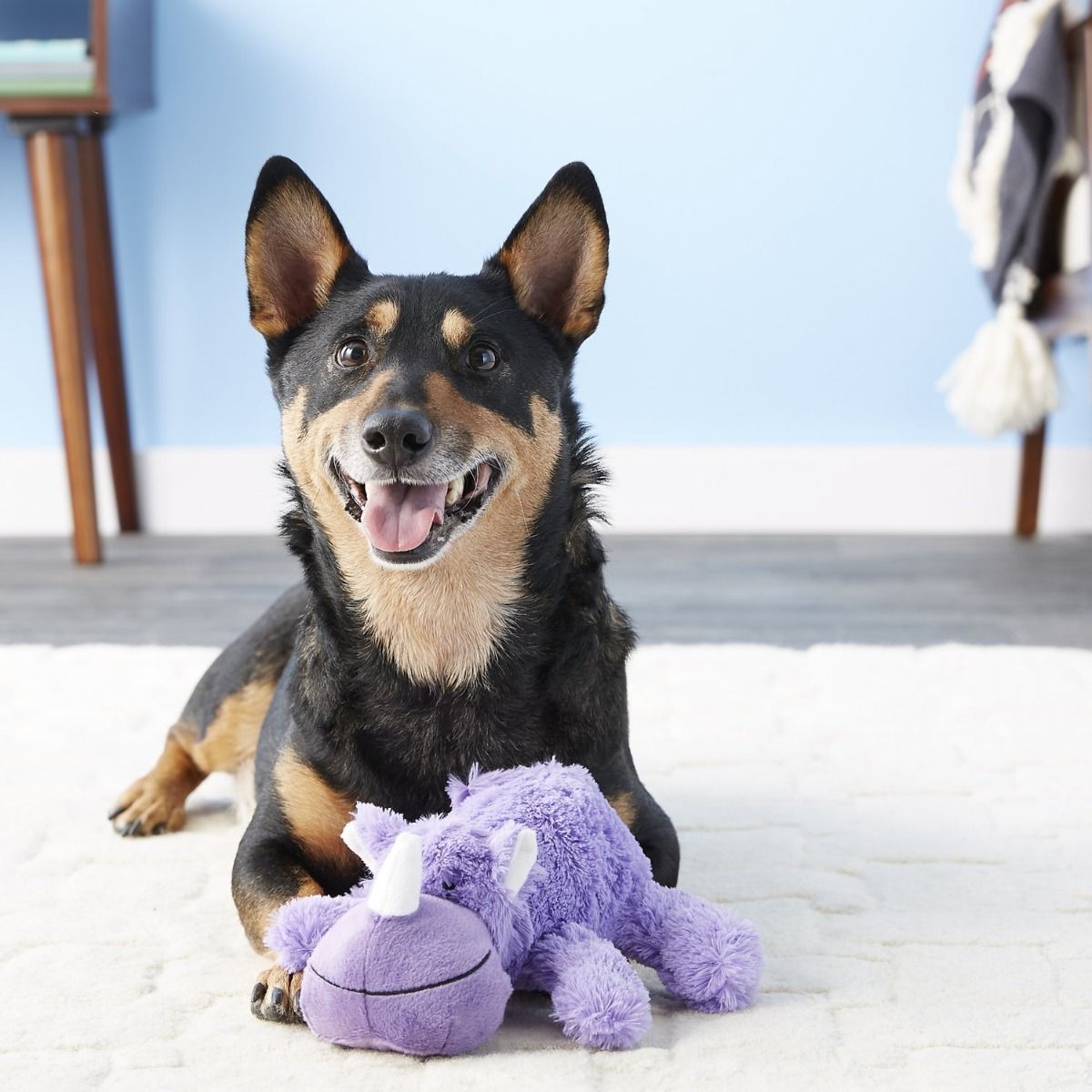 Kong Cozie Rosie Rhino Dog Toy