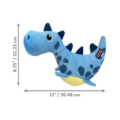 Kong Dynos Roars Dog Toy Blue