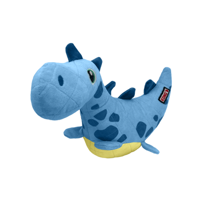 Kong Dynos Roars Dog Toy Blue