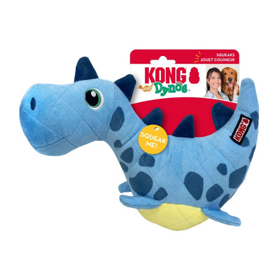Kong Dynos Roars Dog Toy Blue