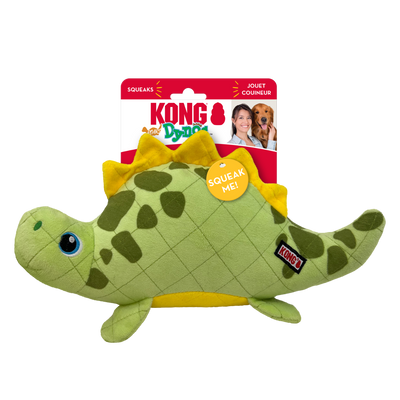 Kong Dynos Roars Dog Toy Green