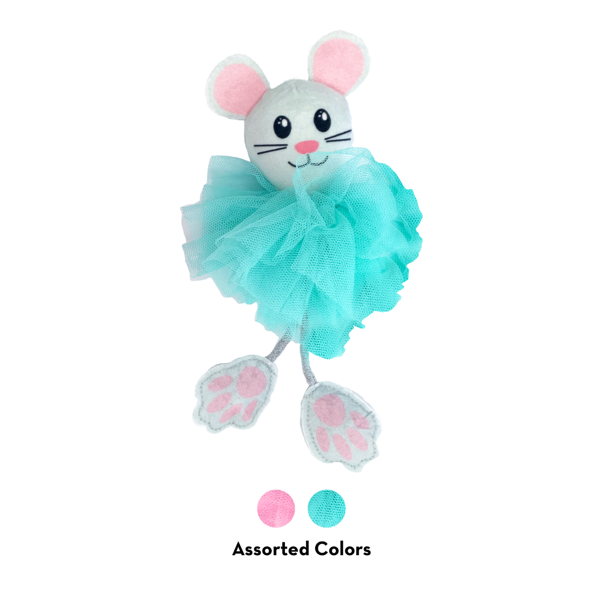 Kong Flingaroo Tutu Mouse Cat Toy