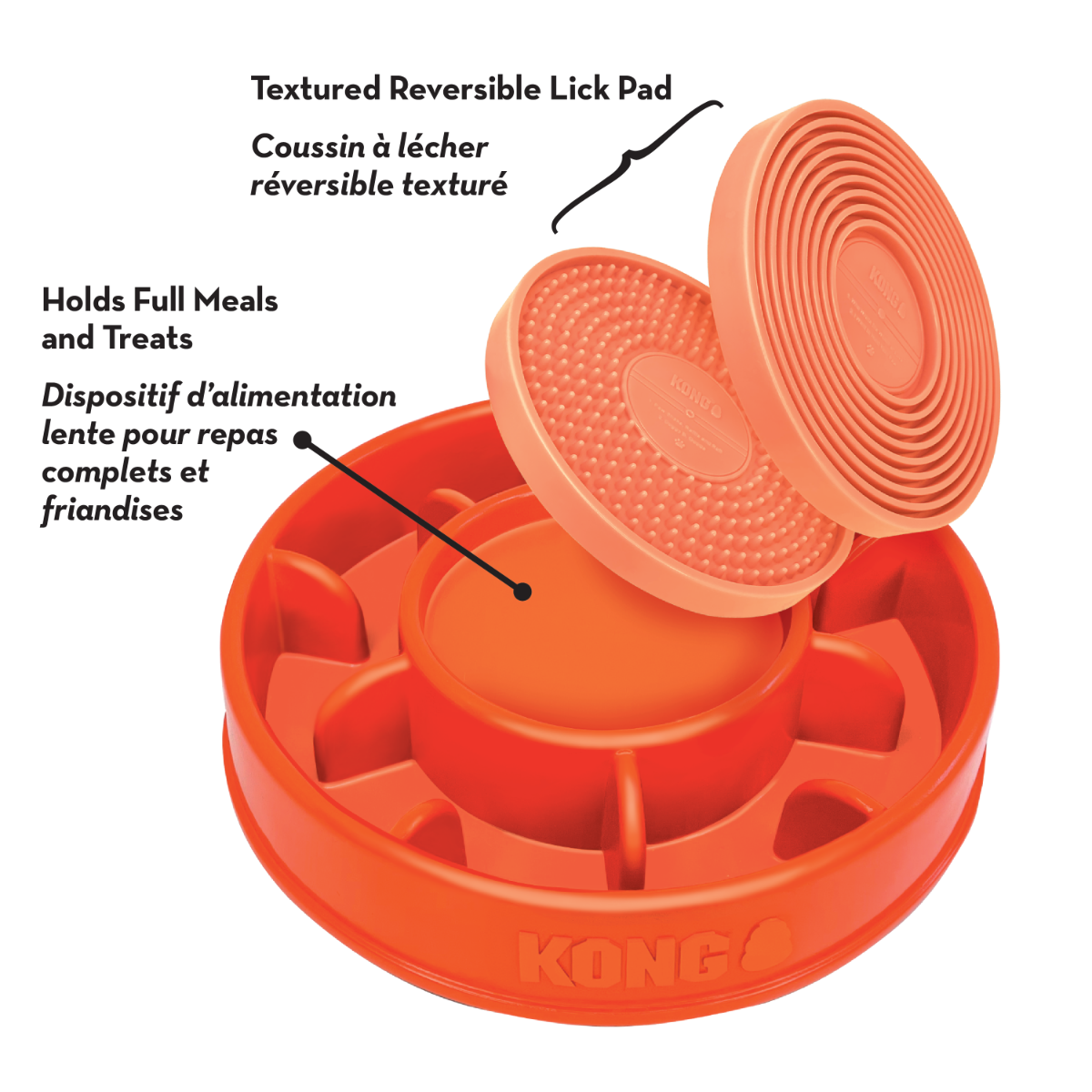Kong Licks Mealtime Interactive Dog Feeder Large