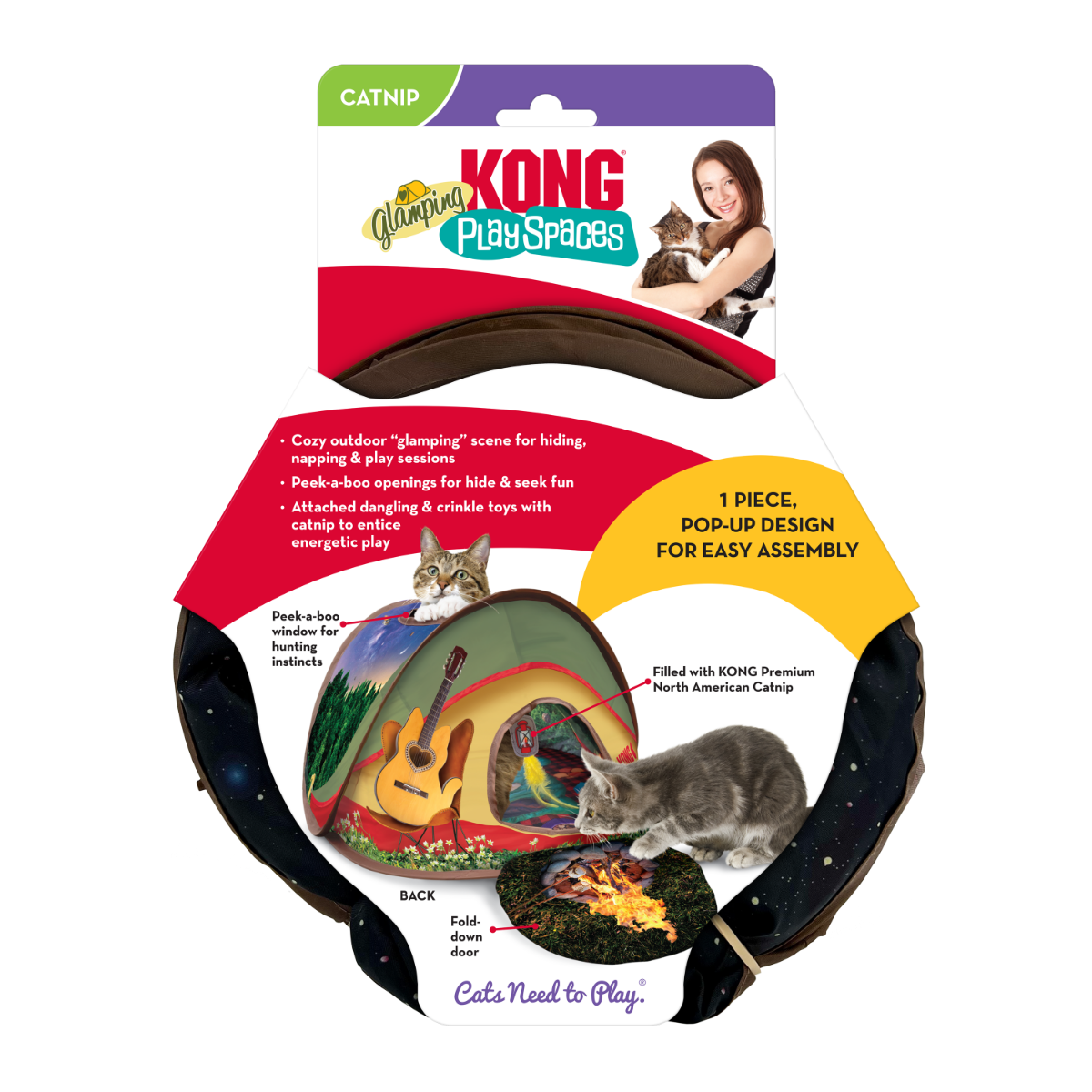 Kong Play Spaces Glamping Cat Tent