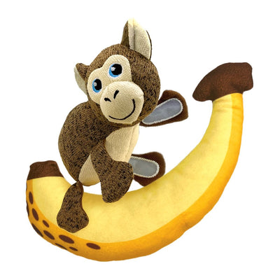 Kong Pull-A-Partz Pals Monkey Squeaker Dog Toy