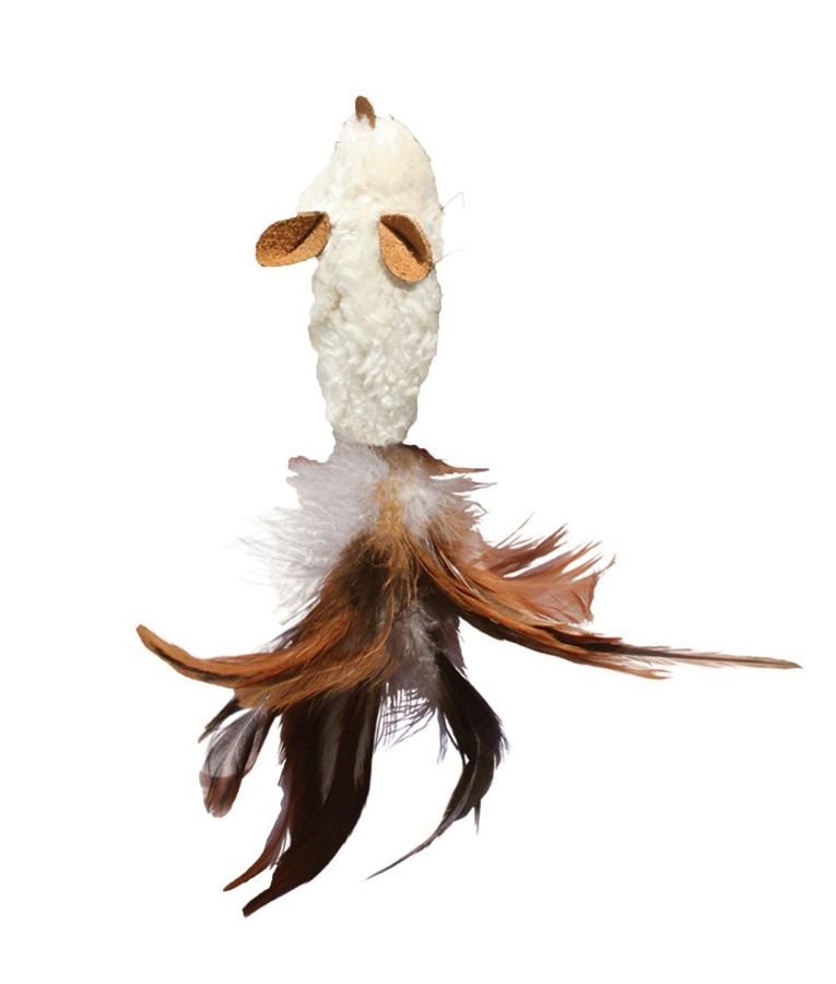Kong Refillables Catnip Feather Mouse Cat Toy