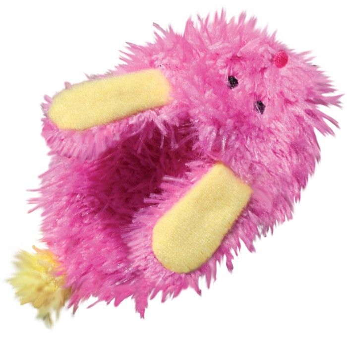 Kong Refillables Fuzzy Slipper Catnip Cat Toy
