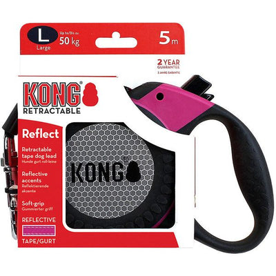 Kong Retractable Reflect Dog Leash
