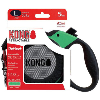 Kong Retractable Reflect Dog Leash
