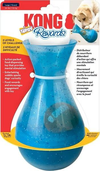 Kong Rewards Tipsy Interactive Dispenser Dog Toy