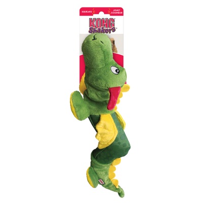 Kong Shakers Dragon Plush Squeaker Dog Toy