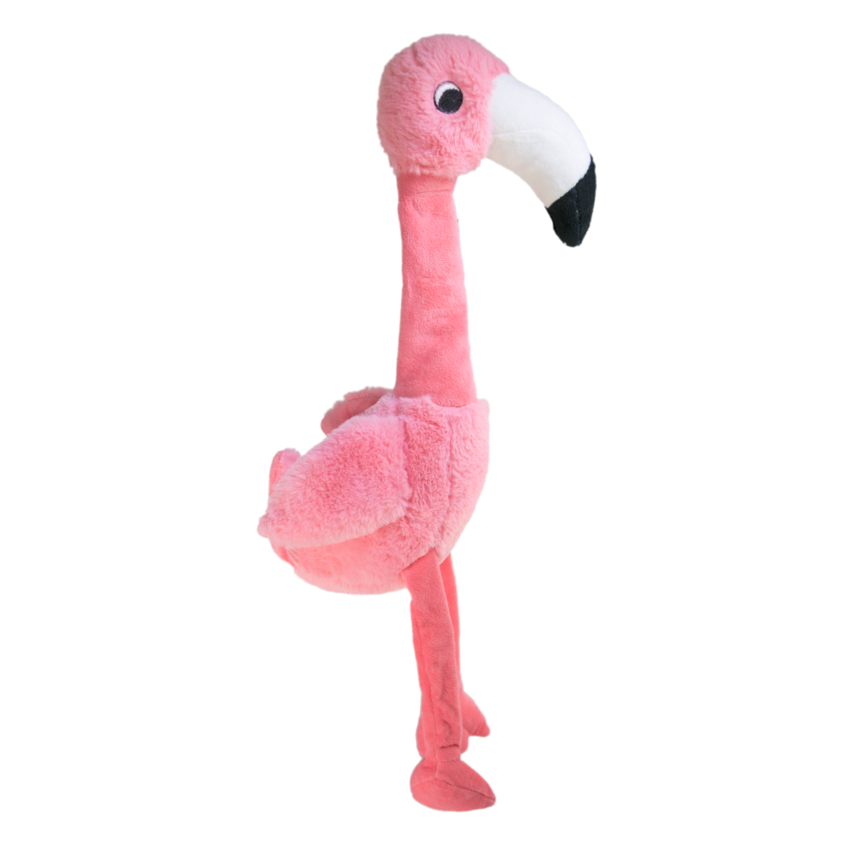 Kong Shakers Honkers Flamingo Plush Squeaker Dog Toy