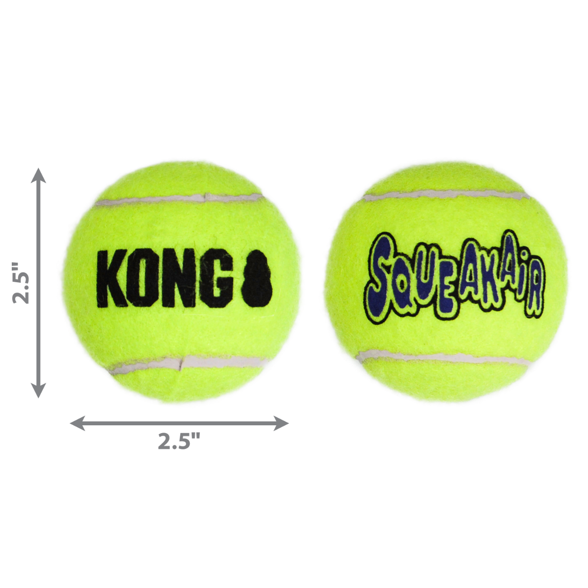 Kong SqueakAir Ball Dog Toy 6 pack